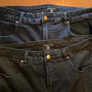 Universal Standard Marne Bootcut jeans 32 inch size 16 TWO PAIRS